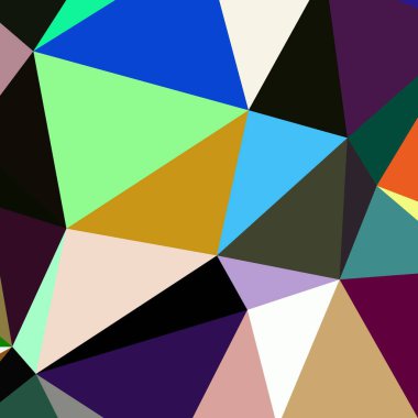 Arka plan çok renkli geometrik poligonal.