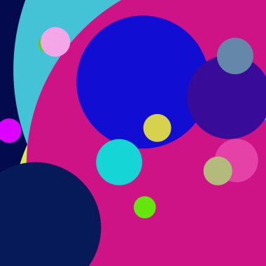 Daire geometrik büyük arka plan çok renkli desen.