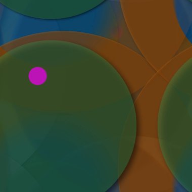 Çok renkli geometrik daire arka plan seamless modeli.