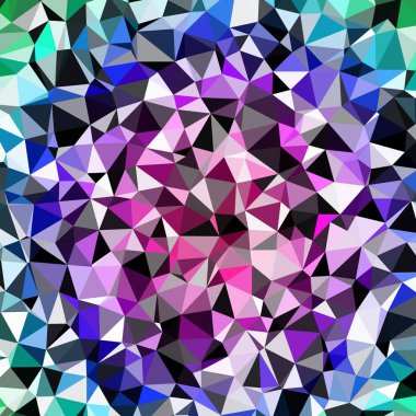 Arka plan çok renkli geometrik poligonal.