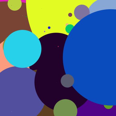 Daire geometrik zarif arka plan çok renkli desen.