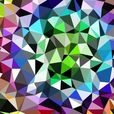 Arka plan çok renkli geometrik poligonal.