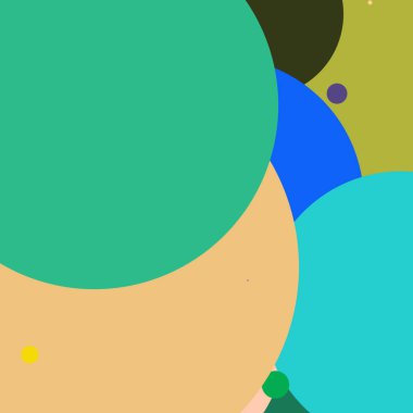 Daire geometrik yeni arka plan çok renkli desen.