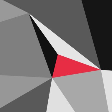 Arka plan çok renkli geometrik poligonal.