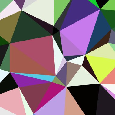 Arka plan çok renkli geometrik poligonal.