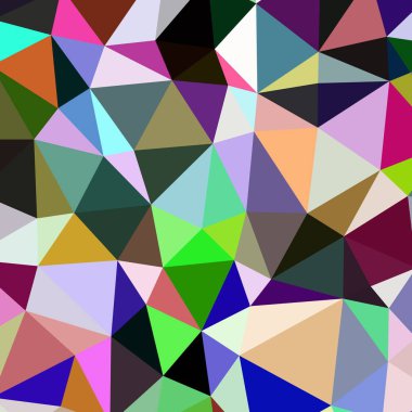 Arka plan çok renkli geometrik poligonal.