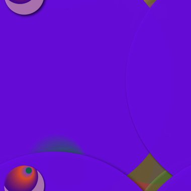 Çok renkli geometrik daire arka plan seamless modeli.