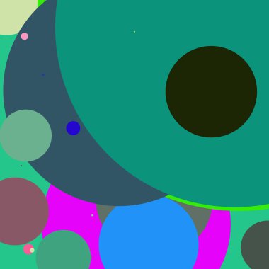 Daire geometrik büyük arka plan çok renkli desen.