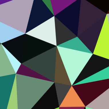 Arka plan çok renkli geometrik poligonal.