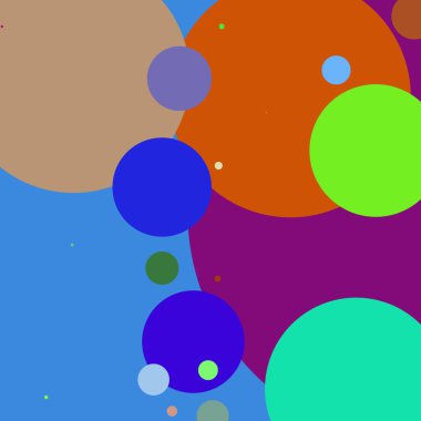 Daire geometrik güzel arka plan çok renkli desen.