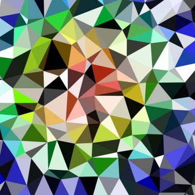 Arka plan çok renkli geometrik poligonal.