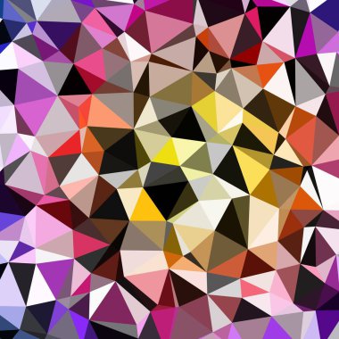 Arka plan çok renkli geometrik poligonal.