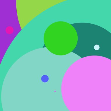 Daire geometrik güzel arka plan çok renkli desen.