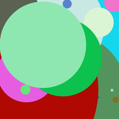 Daire geometrik güzel arka plan çok renkli desen.