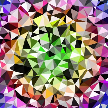 Arka plan çok renkli geometrik poligonal.