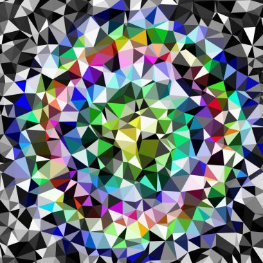Arka plan çok renkli geometrik poligonal.