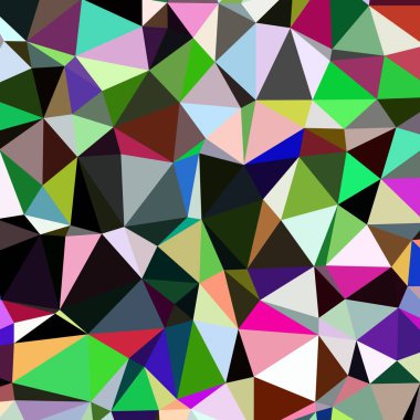 Arka plan çok renkli geometrik poligonal.