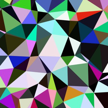 Arka plan çok renkli geometrik poligonal.