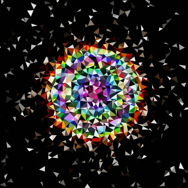 Arka plan çok renkli geometrik poligonal.