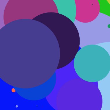 Daire geometrik şaşırtıcı arka plan çok renkli desen.