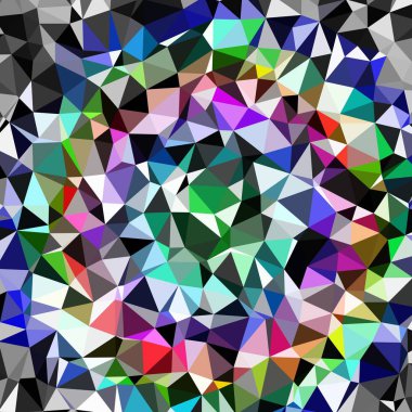 Arka plan çok renkli geometrik poligonal.