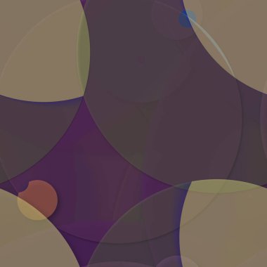 Çok renkli geometrik daire arka plan seamless modeli.