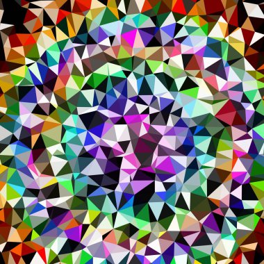 Arka plan çok renkli geometrik poligonal.