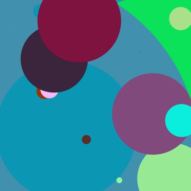 Daire geometrik şaşırtıcı arka plan çok renkli desen.