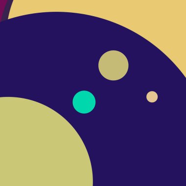 Daire geometrik şaşırtıcı arka plan çok renkli desen.