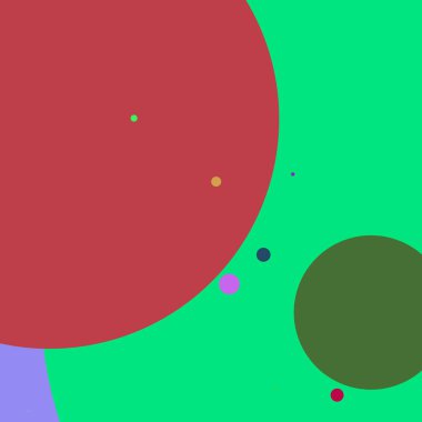 Daire geometrik güzel arka plan çok renkli desen.