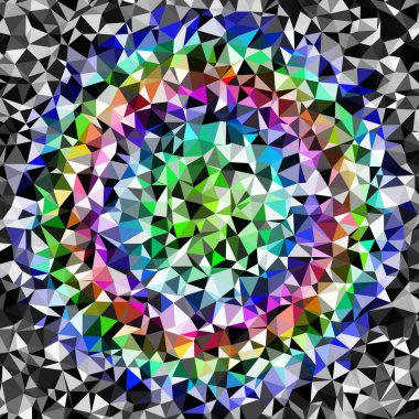 Arka plan çok renkli geometrik poligonal.
