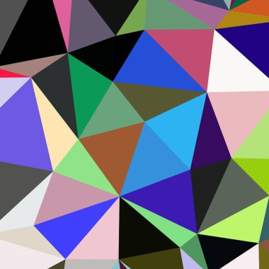 Arka plan çok renkli geometrik poligonal.