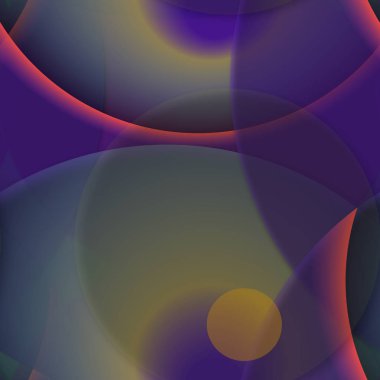 Çok renkli geometrik daire arka plan seamless modeli.