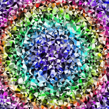Arka plan çok renkli geometrik poligonal.