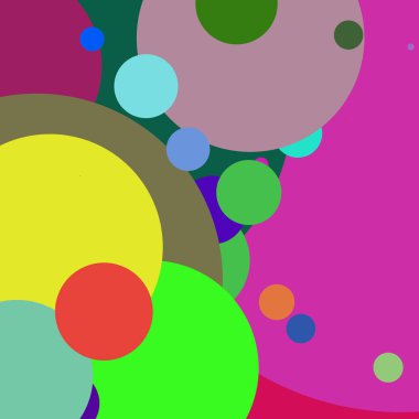 Daire geometrik güzel arka plan çok renkli desen.
