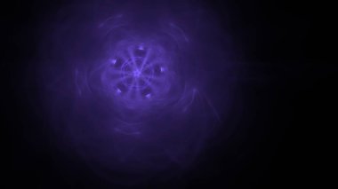 Fantezi kaotik renkli fraktal desen. Soyut Fraktal şekiller. 3D render resimde arka plan veya duvar kağıdı.