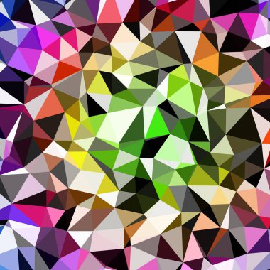 Arka plan çok renkli geometrik poligonal.