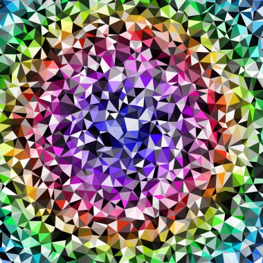 Arka plan çok renkli geometrik poligonal.