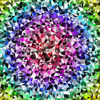 Arka plan çok renkli geometrik poligonal.