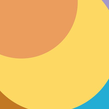 Daire geometrik güzel arka plan çok renkli desen.