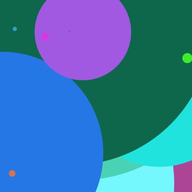 Daire geometrik güzel arka plan çok renkli desen.