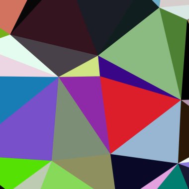 Arka plan çok renkli geometrik poligonal.