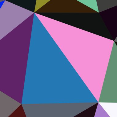 Arka plan çok renkli geometrik poligonal.