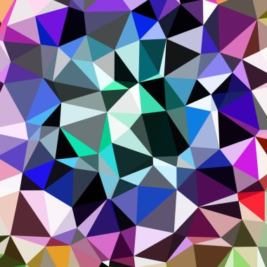 Arka plan çok renkli geometrik poligonal.