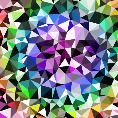 Arka plan çok renkli geometrik poligonal.