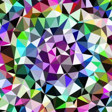 Arka plan çok renkli geometrik poligonal.