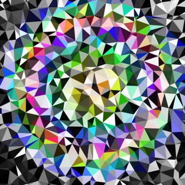 Arka plan çok renkli geometrik poligonal.