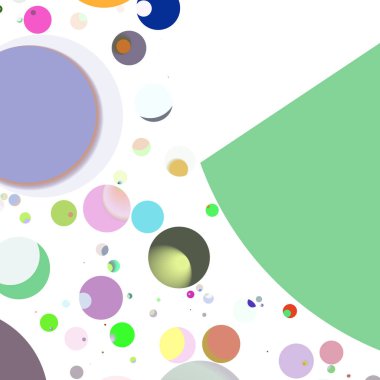 Çok renkli geometrik daire arka plan seamless modeli.