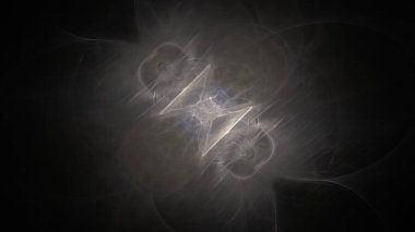 Fantezi kaotik renkli fraktal desen. Soyut Fraktal şekiller. 3D render resimde arka plan veya duvar kağıdı.