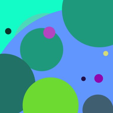 Daire geometrik şaşırtıcı arka plan çok renkli desen.